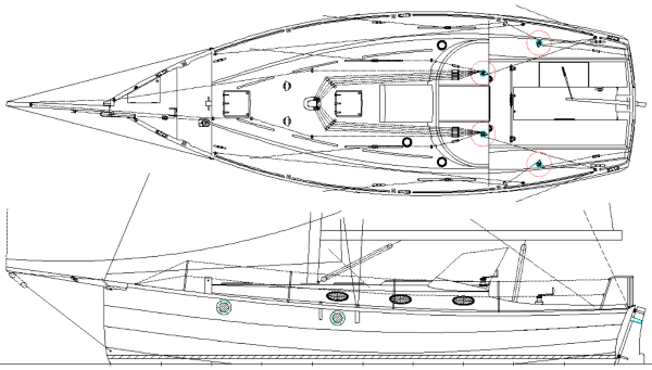 Cape Deseada 36TC Deck